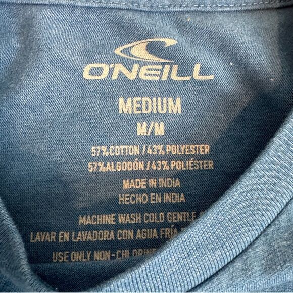 O’Neill Blue Wave Graphic Surf T-shirt M - Picture 2 of 6
